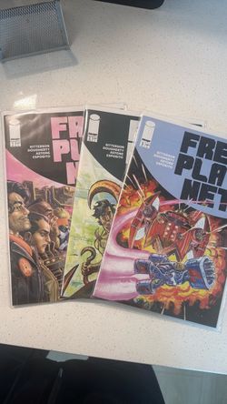 Free Planet #1-3 Comic Book Lot – Image Comics – Sitterson/Dougherty