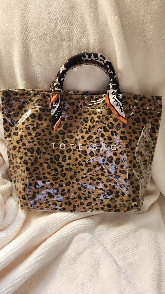 Tote Bag With Purse Scarf