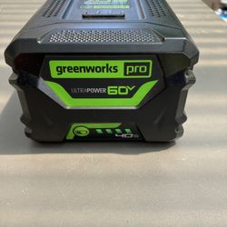 Greenworks Pro 60Volt Battery 4ah