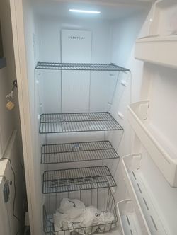 New Frigidaire 13 Cu. Ft. Frost-Free Upright Freezer (FFFU13F2VW) - Never Used Brand new, never used, excellent condition. Purchased new and no longer