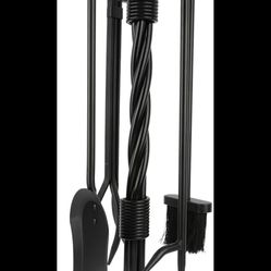 Brand New Still In The Box, Black Fireplace Tools