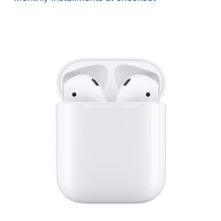 Used Apple AirPods with Charging Case
