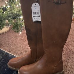 Brown Tall Boots 