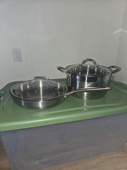 Stainless Steel large pan and pot