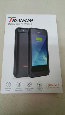 Battery power Case for iPhone 6 /Trianium