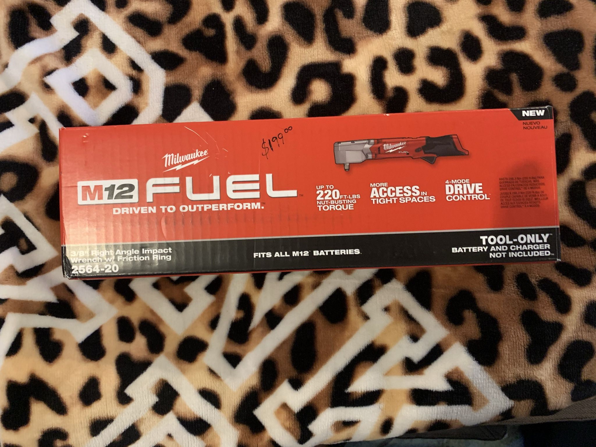 M18 Fuel 3/8 Right Angle Impact Wrench