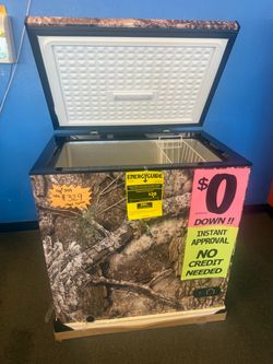 Camo Chest Freezer 7.0 Cu Ft