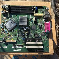 Dell 0DR845 REV A01 Optiplex 755 Motherboard With Dual Core E2180 2.00 GHz Cpu