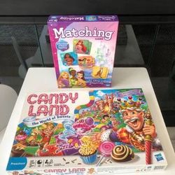 Candy Land & Disney Princess Board Games (Complete) Both $5