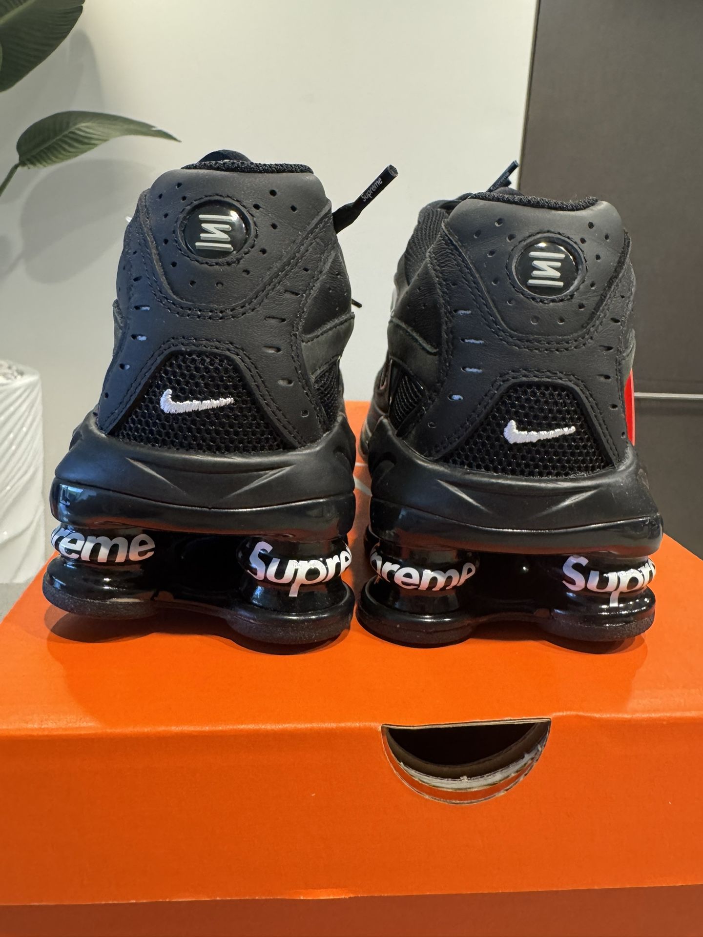 Supreme x Nike Shox Ride 2 Black – Size 10 M (Brand New, Never Worn)