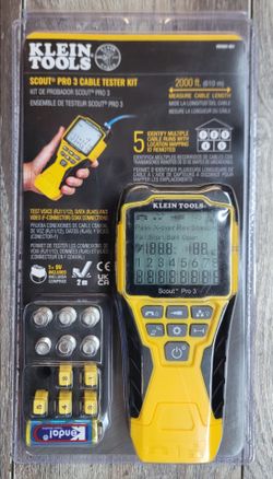 Klein Tools Scout Pro 3 Cable Tester Kit