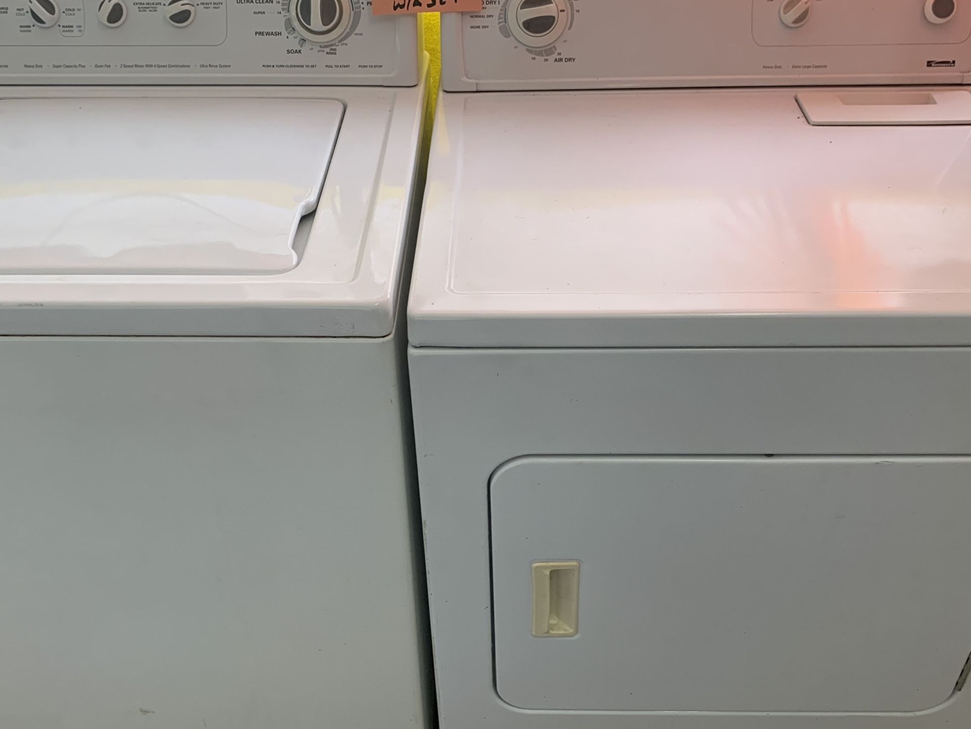 Kenmore Washer And Dryer White Super Size Excellent .