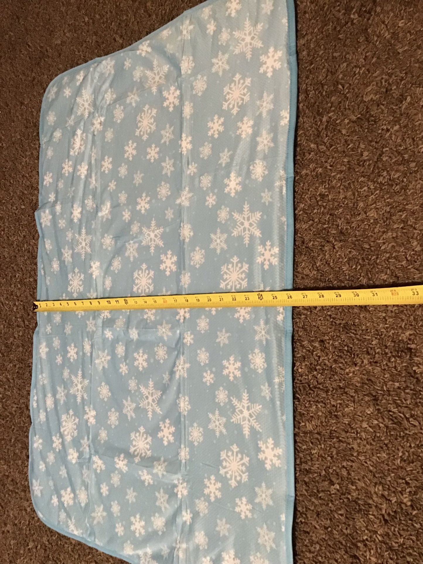 Large Cooling Snowflake Pet Pad