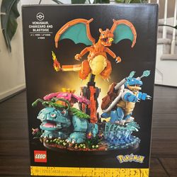 Lego Pokemon Venusaur, Charizard and Blastoise 72153