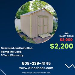 8x8 Shed For SALE!!