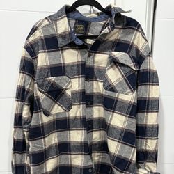 Navy & white plaid flannel shirt #flannel