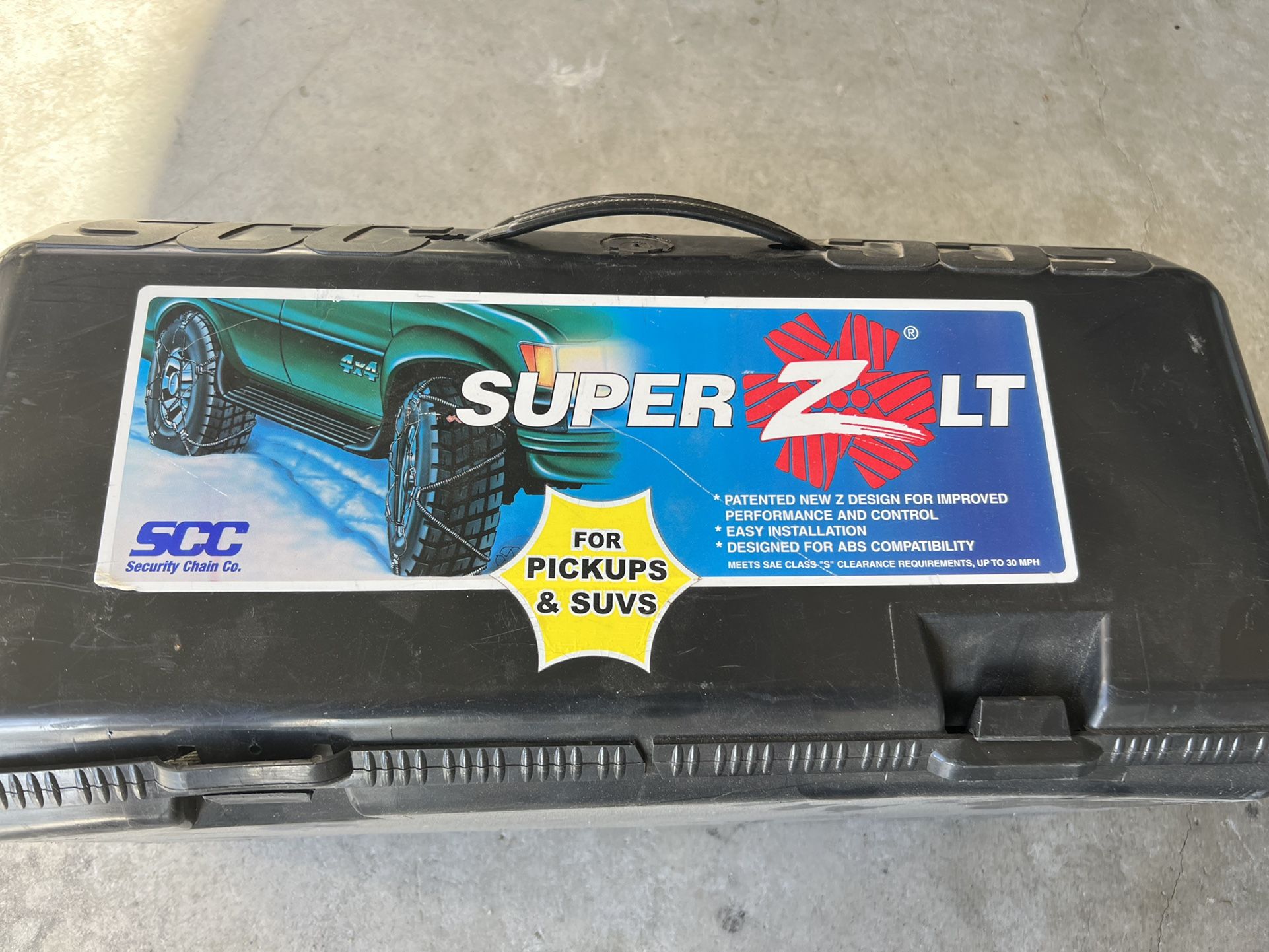 Super Z SZ Constant Traction, Snow Cable/Chain,View Photos For Tire Fitments
