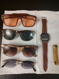 Digital Watch with (4) Sunglasses & Bracelet