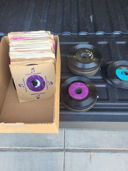 Latin 45's  vinyl records