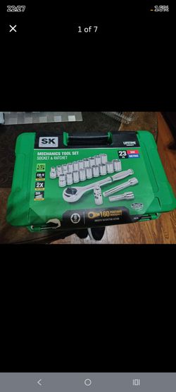NEW!!!! SK 1/2 Inch 23 Piece Mechanics Tool Set