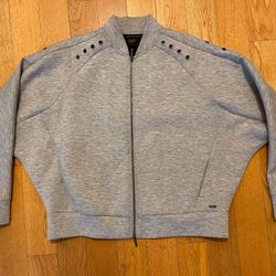 Armani Exchange Women’s Grommet Studded Bomber Jacket - Womens XS - GREAT CONDITION 