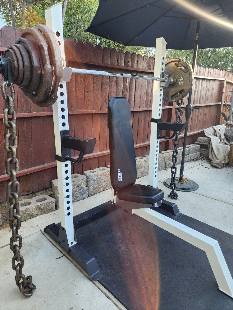 Olympic Squat Rack/Bench Press