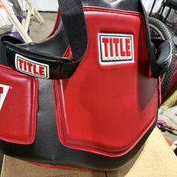 Title Boxing Classic Command Body Protector – Red/Black