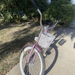 Purple Cruiser Bike 