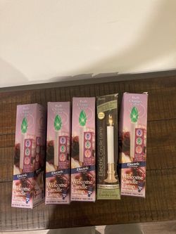 Welcome candle lamps- 5 count