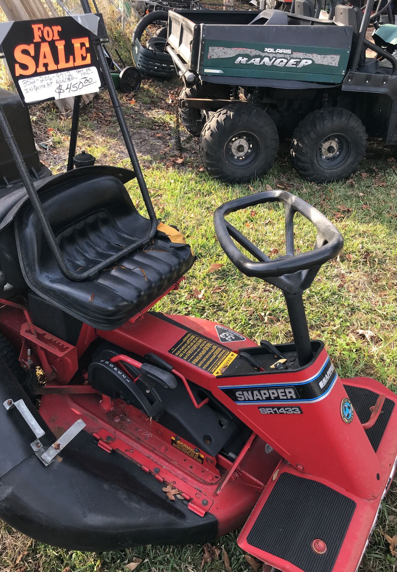 Snapper sr1433 for sale shop
