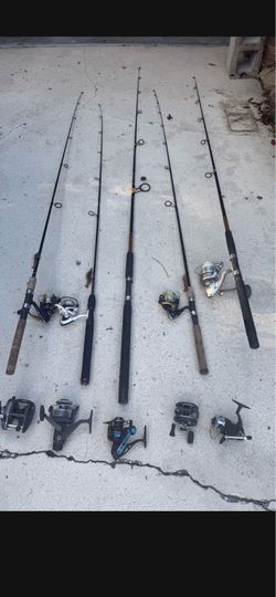 Shimano/Daiwa combos + Ugly Stick rod