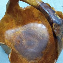 HAND CRAFTED BURL WOOD 🪵
