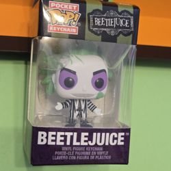 Beetlejuice Keychain Funko Pocket Pop 