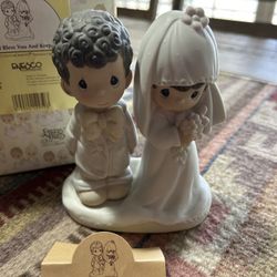 Precious Moments "WeddingThe Lord Bless You and Keep You”