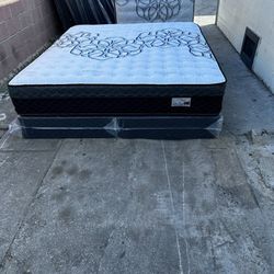 🔵queen Size Mattress Pillow Top 12" Thick 