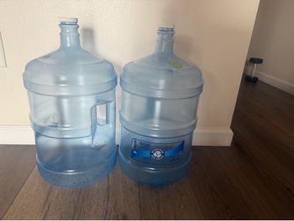 5 Gallon Water Jugs. BPA & BPS free bottles.