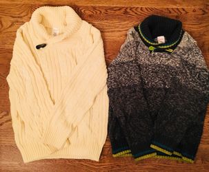 Gymboree sweaters Boys size 5T and Small (5-6)