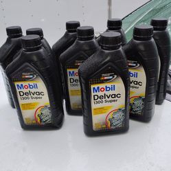Unopened Mobil 1300 saw 15w-40 diesel oil