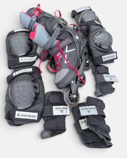 Macroblade Roller blades & safety bundle