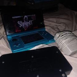 Aqua Blue Modded 3ds 
