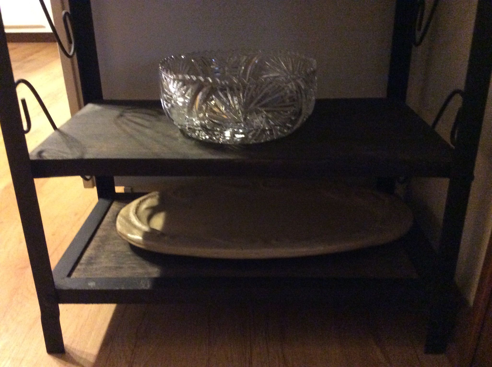 Cut Glass Crystal Bowl
