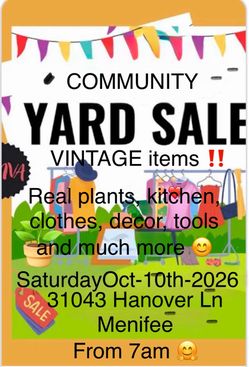 Yard sale