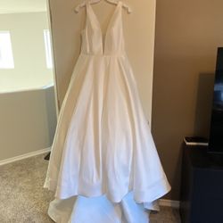 Satin Wedding Dress