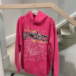 pink Spider Hoodie 