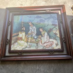 46 X 40 Asian Art Original Drawing