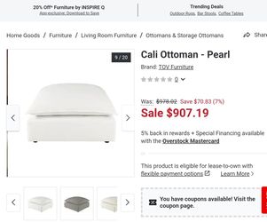 White Ottoman 