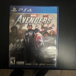 Avengers PS4 Game In Great Condition