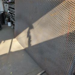 5 pieces expanded metal3/4 #9 flattened 4ft ×8ft