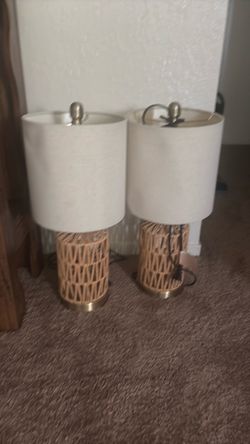 Rattan Lamps