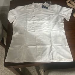 Italian Made Chef Jacket – White – Professional Kitchen Uniform – Brand New